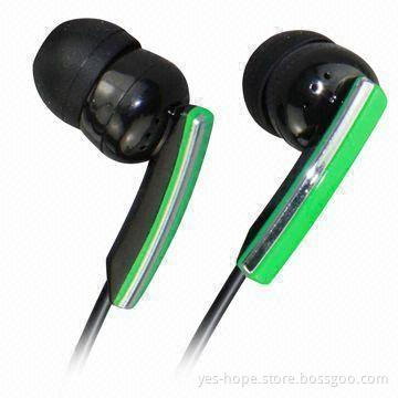 Retractable Earphones with 60mW Maximum Input Power and 3.5mm Stereo Plug